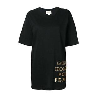 SS2020 539081XJA5O1815 黑色 女士T恤 GUCCI