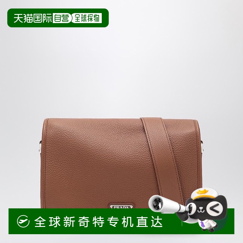 1h可退 香港直邮PRADA 男士斜挎包 2VD075OOO2BBEF0046 AW2025 驼
