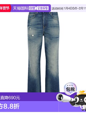 香港直邮Golden Goose Deluxe Brand 腰带环牛仔长裤 GWP02133.P0