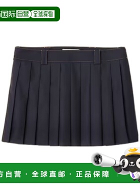 1h可退 香港直邮Miu Miu 百褶半身裙 MG204011ADSOOO