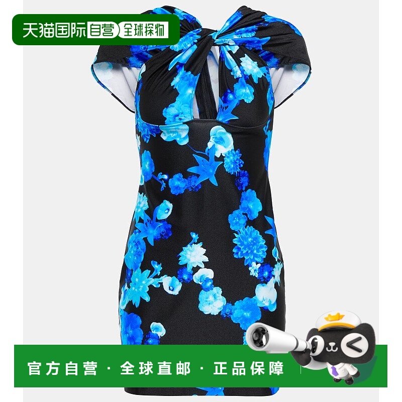 1h可退 香港直邮Coperni 女士 花朵剪口迷你连衣裙 colorful花色,女装/女士精品,连衣裙,淘宝优惠券,粉丝福利购,淘宝优惠卷