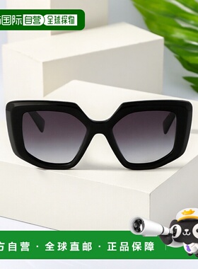 香港直邮PRADA 女士眼镜 0PR14ZS1AB09S SS2025 黑色 0PR 14ZS