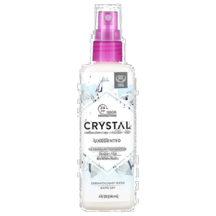 香港直邮Crystal Body Deodorant净味喷雾无香清爽118ml正品