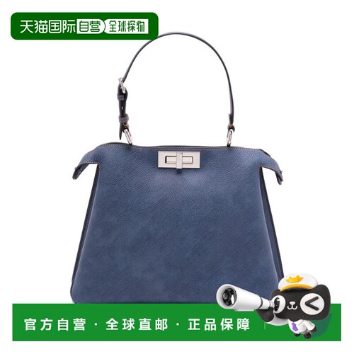 香港直邮Fendi 芬迪 女士 Peekaboo 中号手提包斜挎包 8BN353AUR3