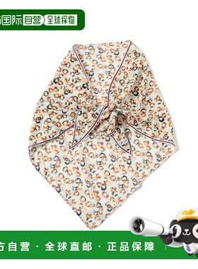 1h可退 日本直邮POM Amsterdam 女士豹纹图案围巾 61450229587