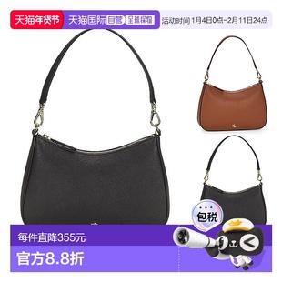 欧洲直邮Lauren Ralph Lauren 拉夫劳伦女士品牌徽标单肩斜挎包