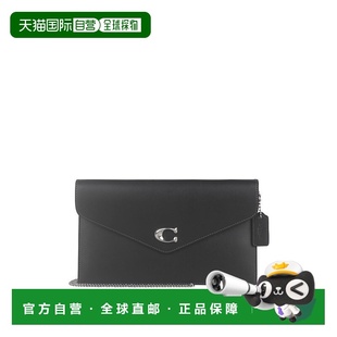 香港直邮COACH 女士小牛皮单肩斜挎包蔻驰链条包背包 专柜款