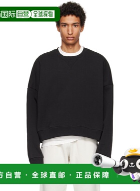 1h可退 香港直邮潮奢 Tom Ford 汤姆 福特 男士 黑色 Box Crew 套