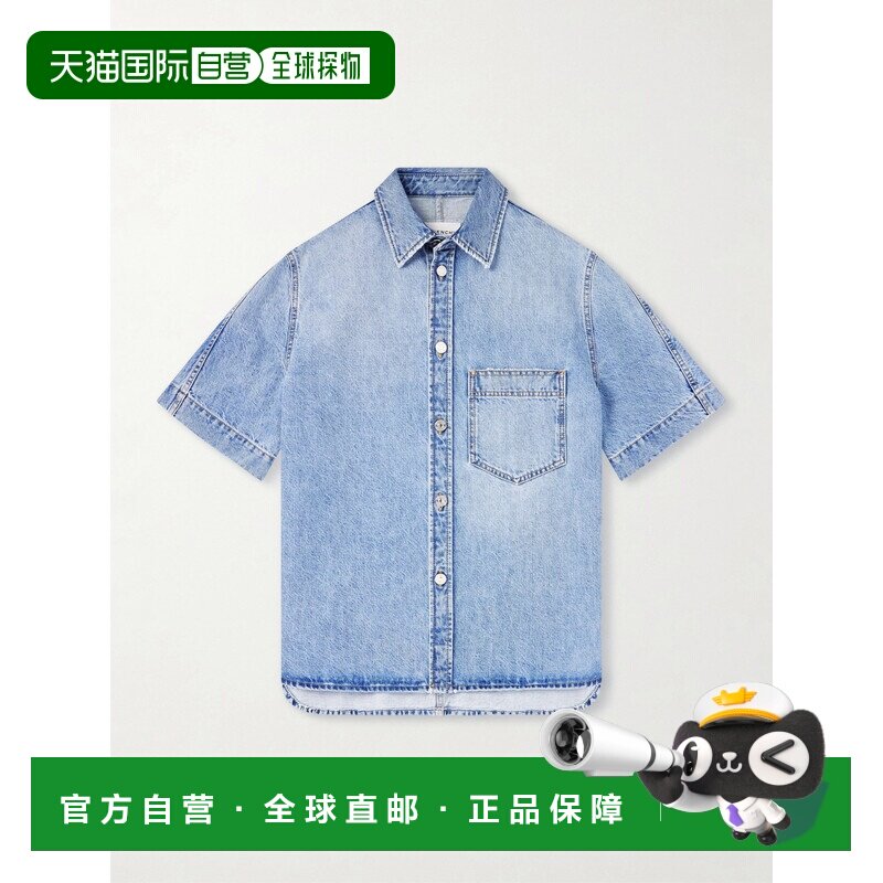 香港直邮Givenchy 纪梵希 男士 牛仔布衬衫 BM617Q5YDN