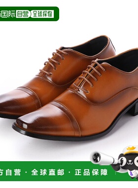 【日本直邮】Gino Zeeno 商务鞋 鞋子 男 男鞋 正装直筒鞋头系带