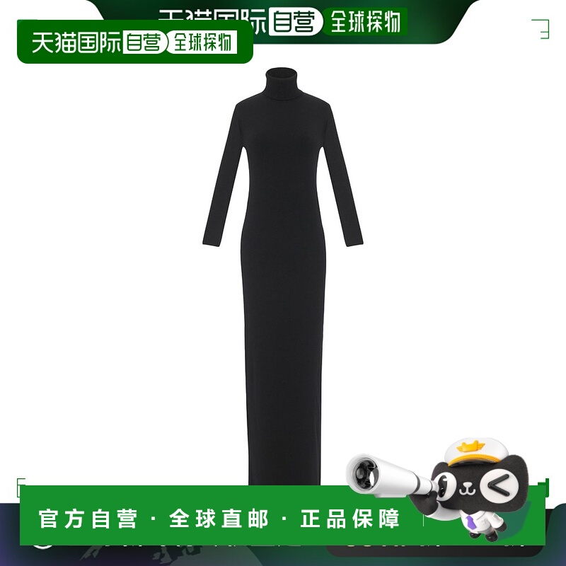 1h可退 香港直邮潮奢 Saint Laurent 圣罗兰 女士 羊毛长款高领连