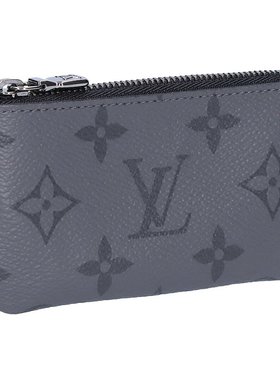 日本直邮LOUIS VUITTON 零钱包钥匙包 Clé M80905 灰色