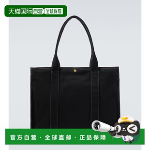 1h可退 香港直邮潮奢 The Row 男士 Sisal 帆布手提包 black黑色