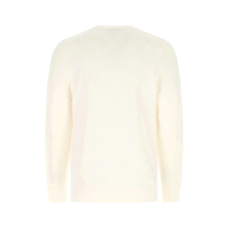 香港直邮A.P.C. 男士针织毛衣 WVBAZH23059AAC 白色 logo刺绣套衫