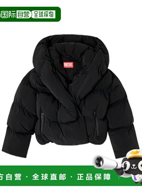 香港直邮DIESEL 女士外套 A211060QMBB9XX AW2025 黑色