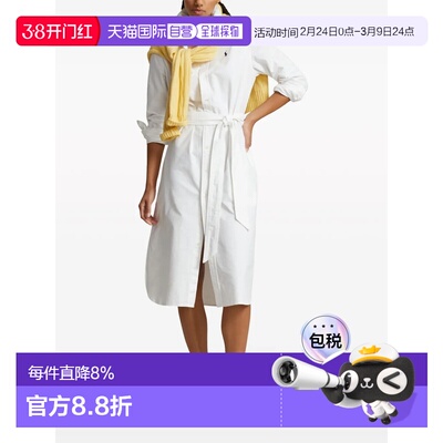 美国直邮POLO RALPH LAUREN - Women Long Sleeve Day Shirtdress
