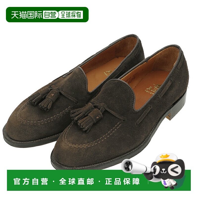 日本直邮Alden 男士流苏乐福鞋 36170Aberdeen 鞋楦宽度 E棕色绒3