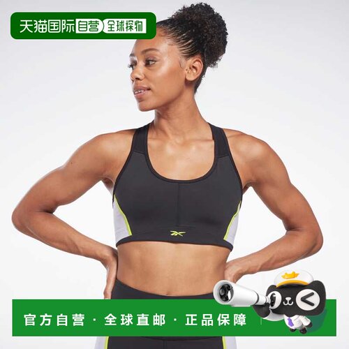 日本直邮Reebok WI079 Racer Bra / LUX RACER BRA - CB（黑色）