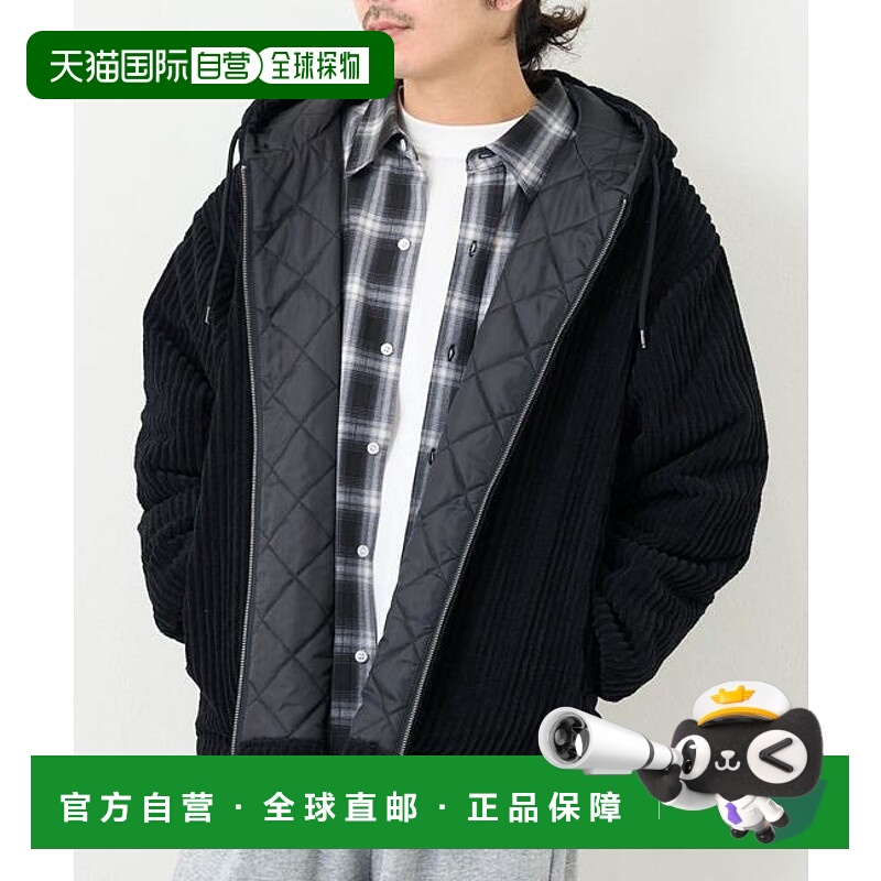 1h可退 日本直邮官方授权 Kastane 【男女同款】BM灯芯绒加棉连帽