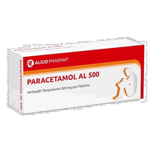 欧洲直邮德国药房Aliud Pharma对乙酰退烧止痛片500mg扑热息痛