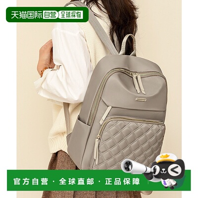 1h可退 日本直邮florist 女士轻便大容量防泼水双肩背包 G4272009