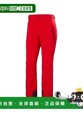 自营欧洲直邮Helly-Hansen Alpha Lifaloft男士红色防水透气滑雪