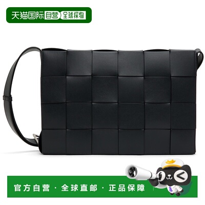 1h可退 香港直邮Bottega Veneta 葆蝶家 男士 黑色 Maxi Cassette