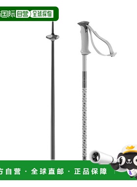 自营欧洲直邮Salomon萨洛蒙 POLARBâtons男女通用灰色铝合金滑雪