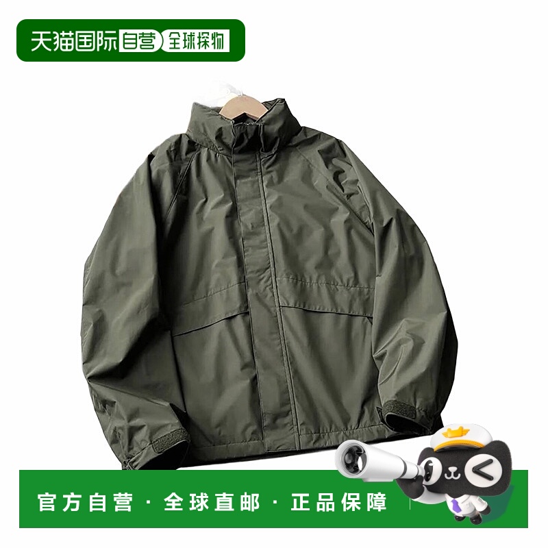 日潮跑腿UNIQLO优衣库防风立式束腰夹克时尚百搭男女兼用475038