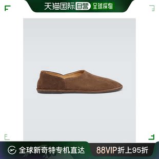 The Row 男士 000954 香港直邮潮奢 Canal 绒面革平底鞋