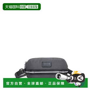 自营欧洲直邮Tumi途明 Alpha Bravo男士黑色/灰色尼龙拉链开合斜