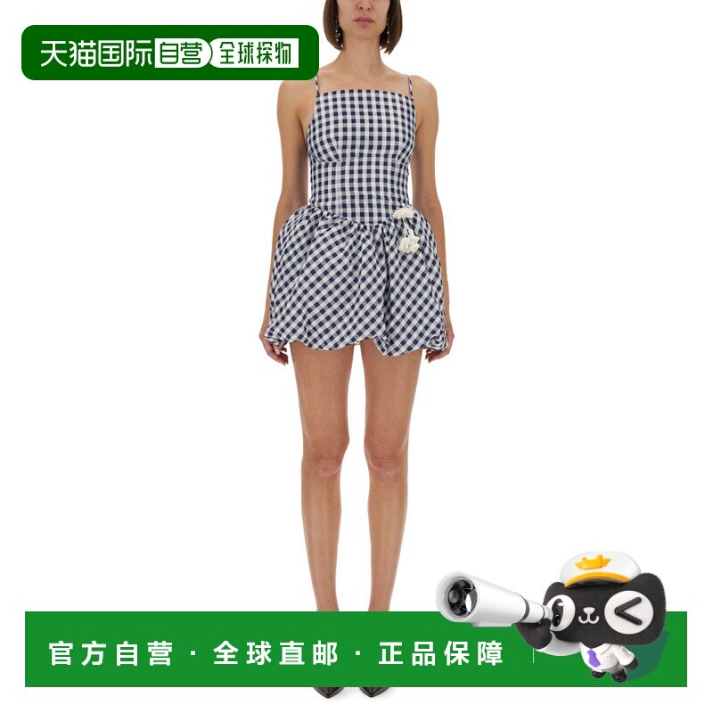 香港直邮Self-Portrait 连衣裙 PF25-001SA-BL_BLUE吊带