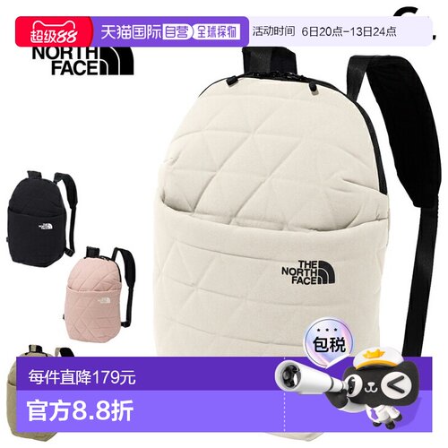 日本直邮The North Face 6升背包 男女款Geo Face 迷你包 | 中性