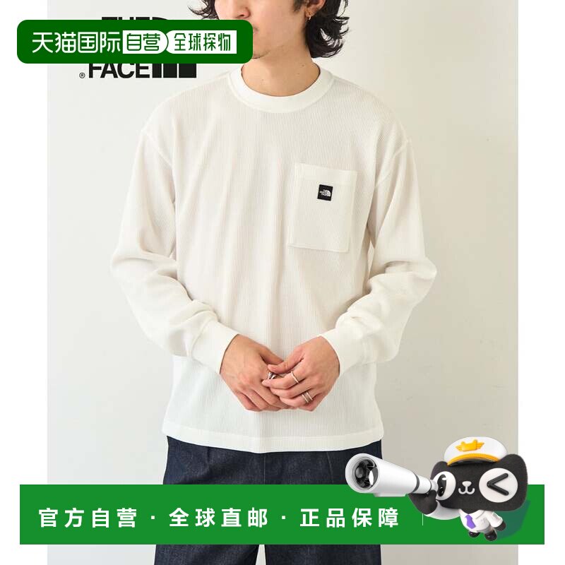 日本直邮WAFFLE 长袖T恤 白色 NT7TR02 运动 - 实物图
