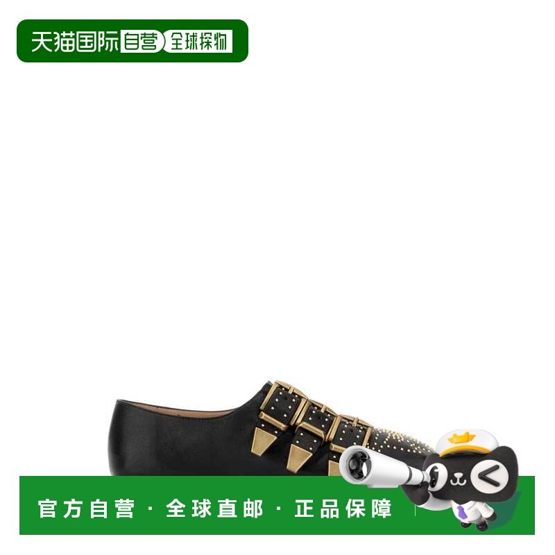 香港直邮Chloe 蔻依 女士 SUSANNA 黑色平底鞋 CH26S16YUR001,女鞋,浅口单鞋,淘宝优惠券,粉丝福利购,淘宝优惠卷