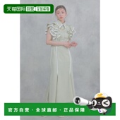 双色连衣裙 日本直邮Rienda 褶皱袖 RI3465EW030963内搭裙子背心裙