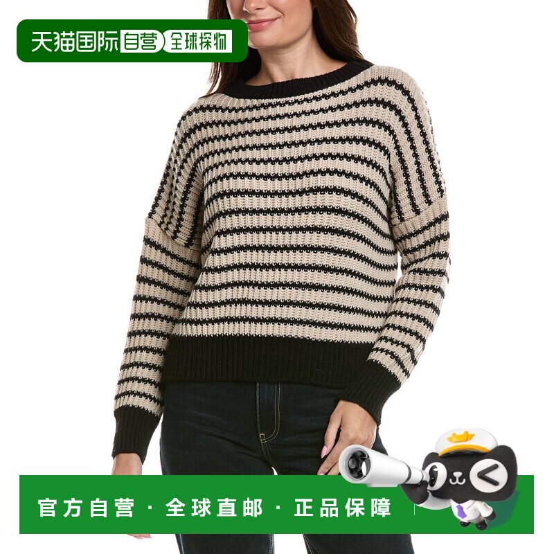 自营Weekend Max Mara Ezor羊毛混纺毛衣-米色 美国奥莱直发图片