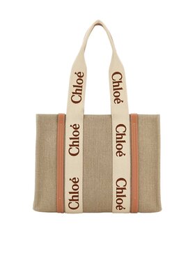 CHLOÉ 女士手提包 C23AS383L17847 AW2025 花色 双提手手提包