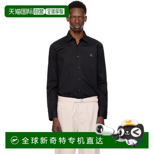 香港直郵HUGO Fit 黑色 Slim 男士 Stretch 1h可退 Stacked 雨果