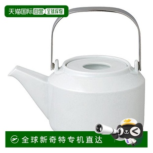 LEAVES 日本直邮 TEA家用小型提梁茶壶白色600mL KINTO