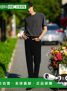 日本直邮 Hanes 结实口袋 T 恤 H5190 白色 (010) 混色灰色 (060)