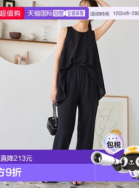 日本直邮KOBE LETTUCE 麻质感无袖套装 [E3330]