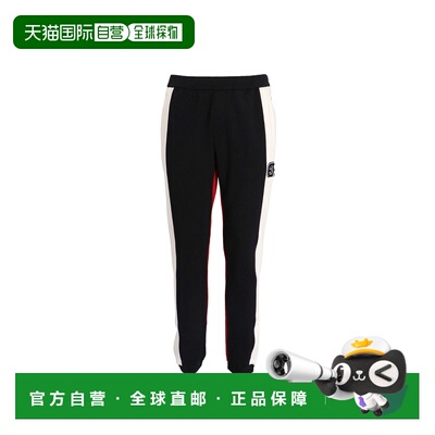 香港直邮Emporio Armani 拼色拼接休闲裤卫裤运动裤 3L1PFW1JHSZ