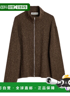 香港直邮OUR LEGACY 男士针织衫  M4256SBS AW2025绿色开衫高领