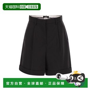 1h可退 香港直邮Weekend Max Mara 女士 BUSSOLA1234 羊毛帆布百