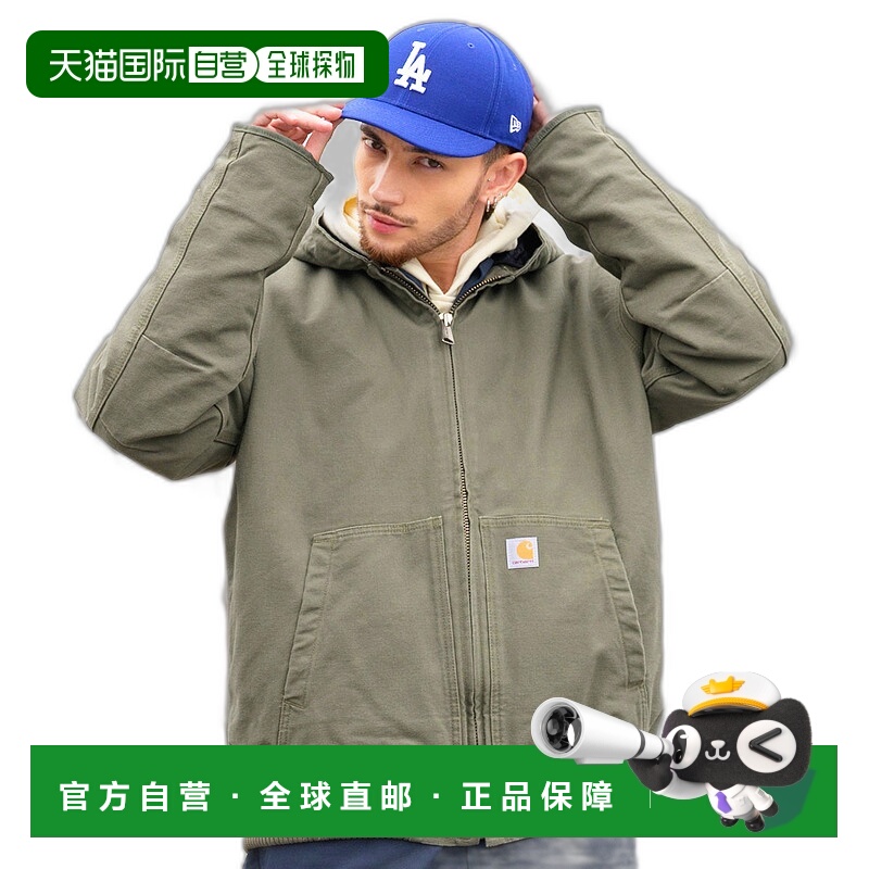 1h可退 日本直邮Carhartt 男女同款鸭绒棉衬里活动夹克 保暖耐用
