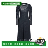 香港直邮潮奢 中长连衣裙 ULLA 1h可退 JOHNSON 女士 blue蓝色 舒