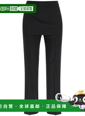 香港直邮GIVENCHY 女士休闲裤 BW50TU13QB001 SS2023 黑色 Skirt-