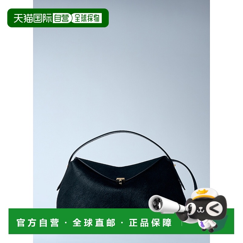 1h可退 香港直邮潮奢 TOTÊME 女士 T-Lock 小马毛手提包 251WAL96