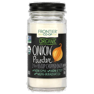 香港直发Frontier Co Op洋葱粉粉烹饪美食烘焙有机烧烤59g瓶装